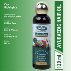 Nirvashine Ayurvedic Hair Oil