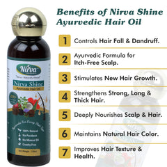 Nirvashine Ayurvedic Hair Oil